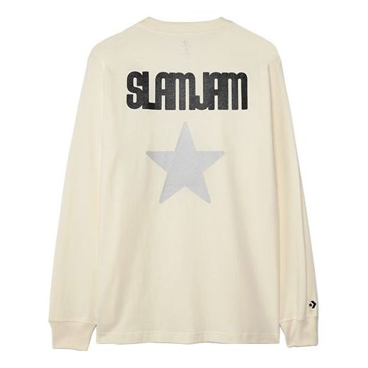Converse x Slam Jam Cooperation Funds Printing Swea White 10022285-A01 - 2