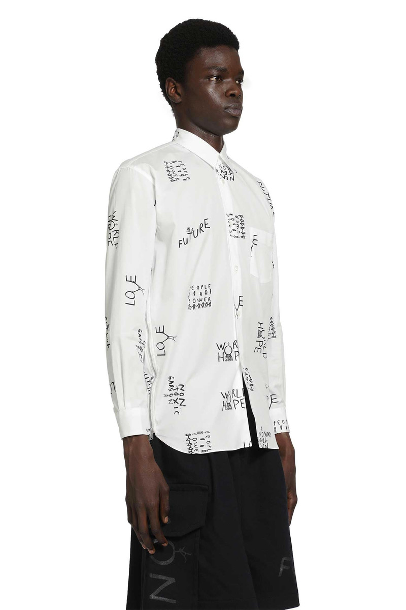 Comme des Garçons SHIRT Slogan Shirt outlook