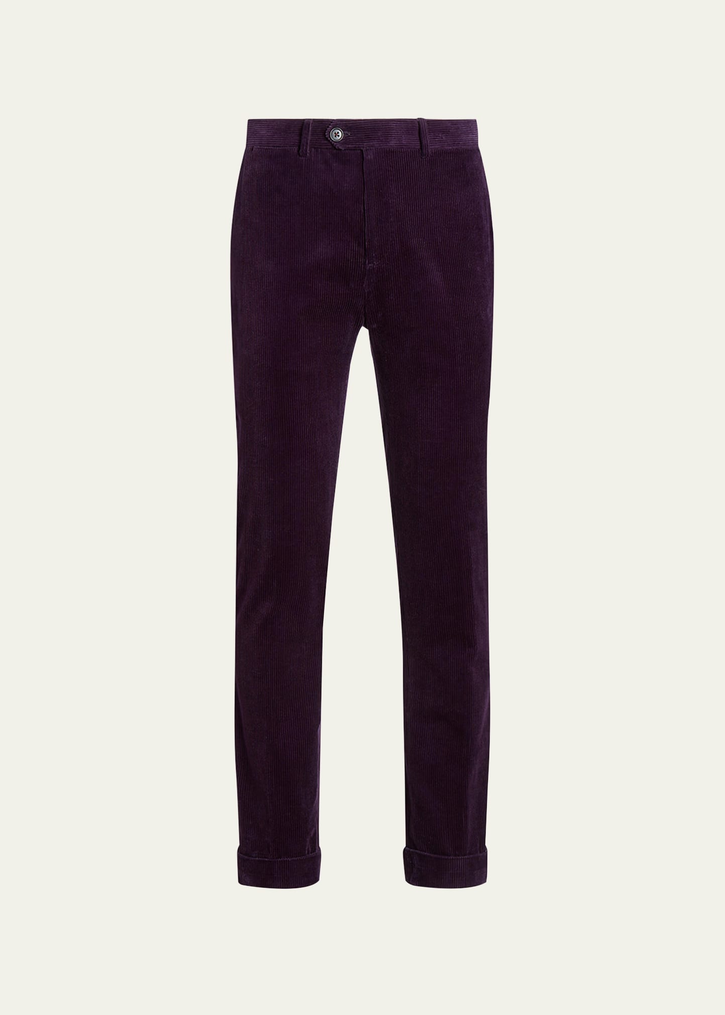 Men's Slim-Fit Corduroy Pants - 1