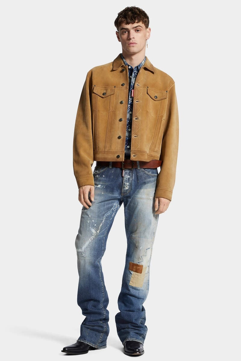 MEDIUM PRESSED SAND SCARED WASH THE AMERICAN JEAN 3