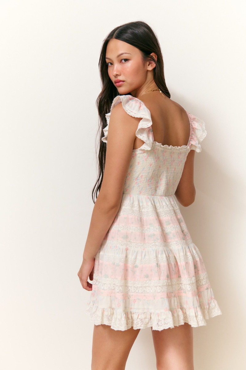 Melitta Mixed Print Mini Dress 6