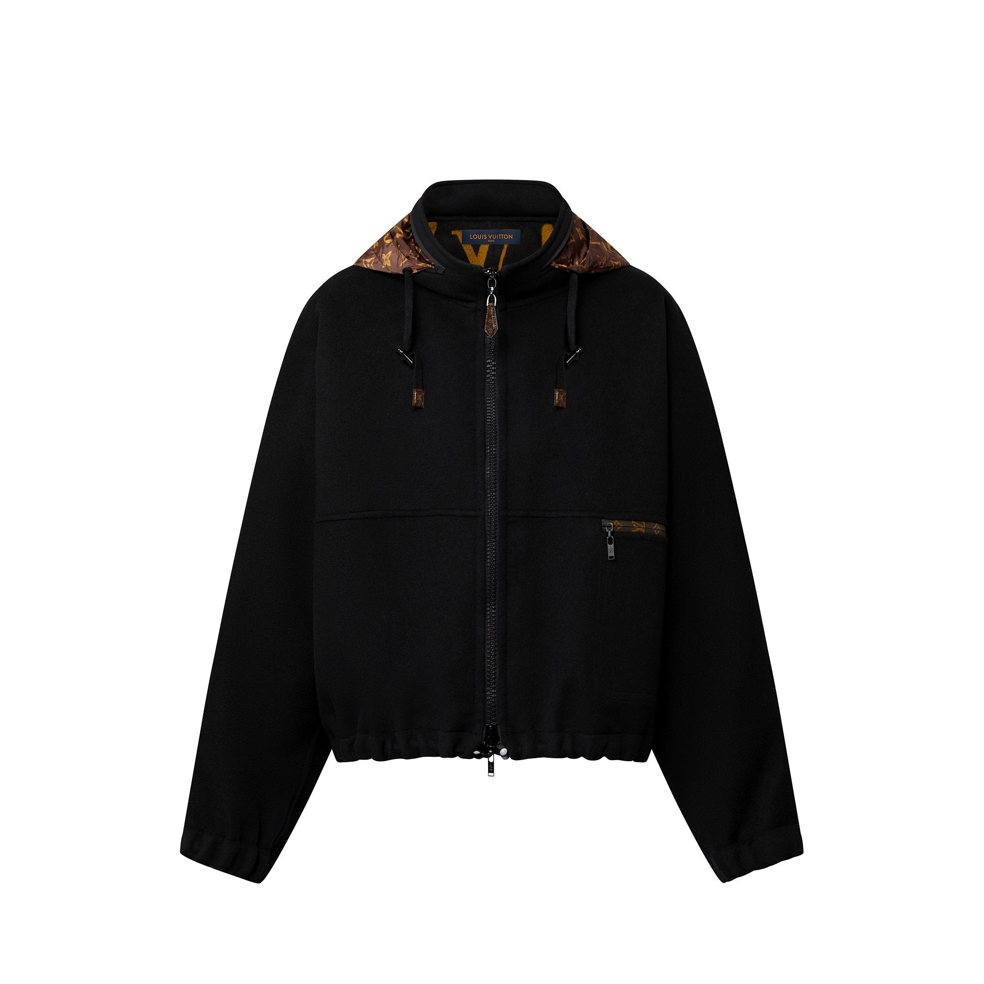 Monogram Accent Double Face Parka - 1