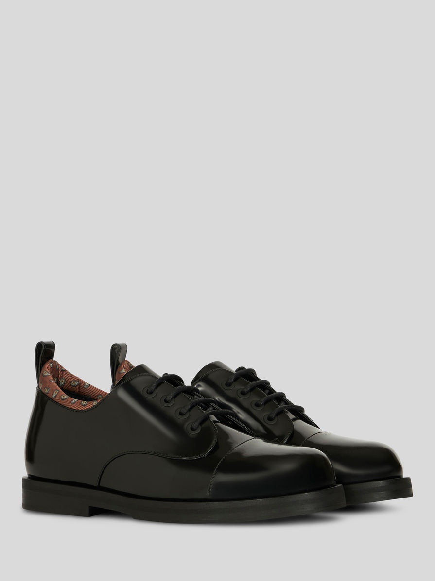 LACE-UP SHOES WITH PAISLEY PATTERN - 3
