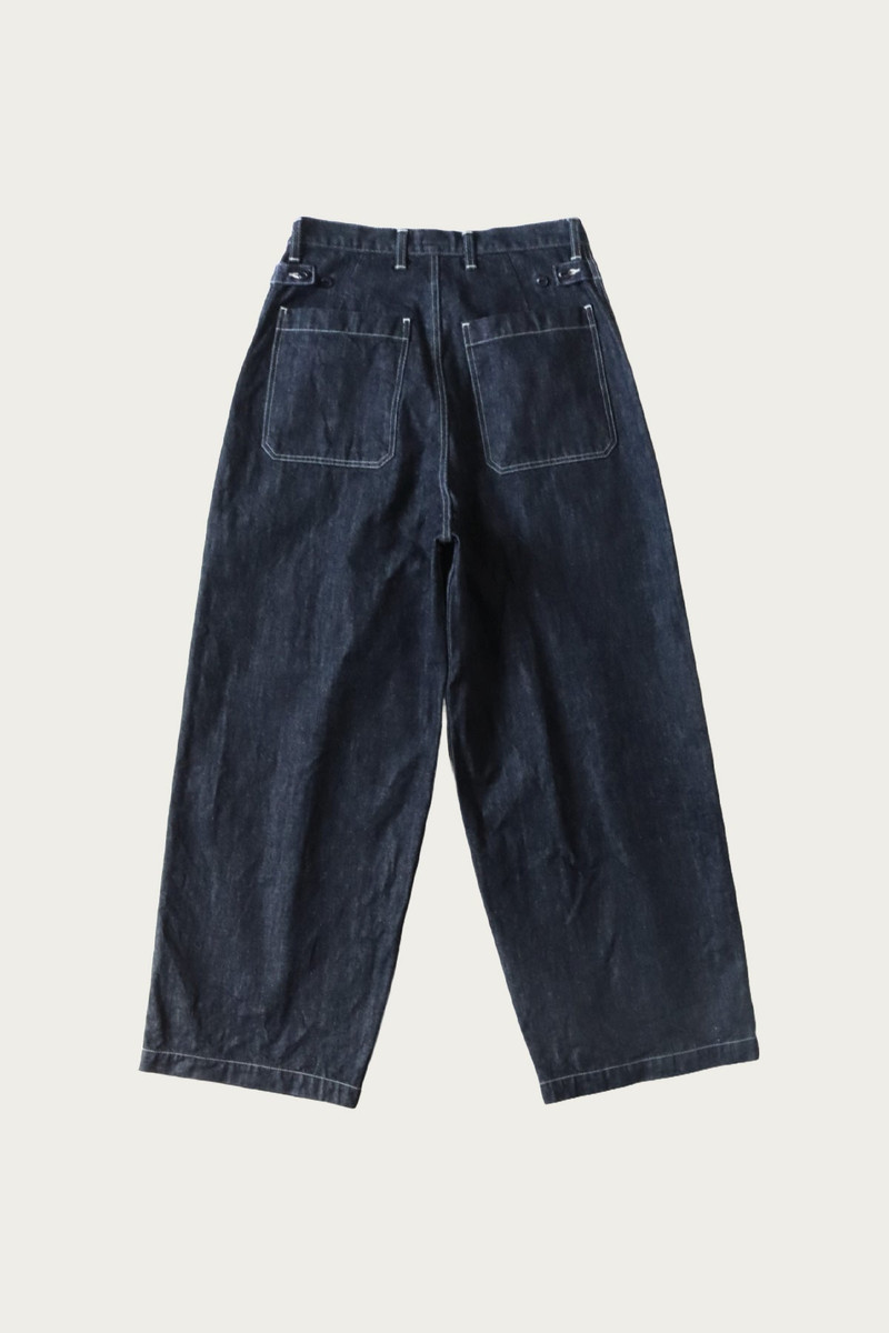Kapital 14oz Denim FATIGUE Baggy Pants - Indigo outlook