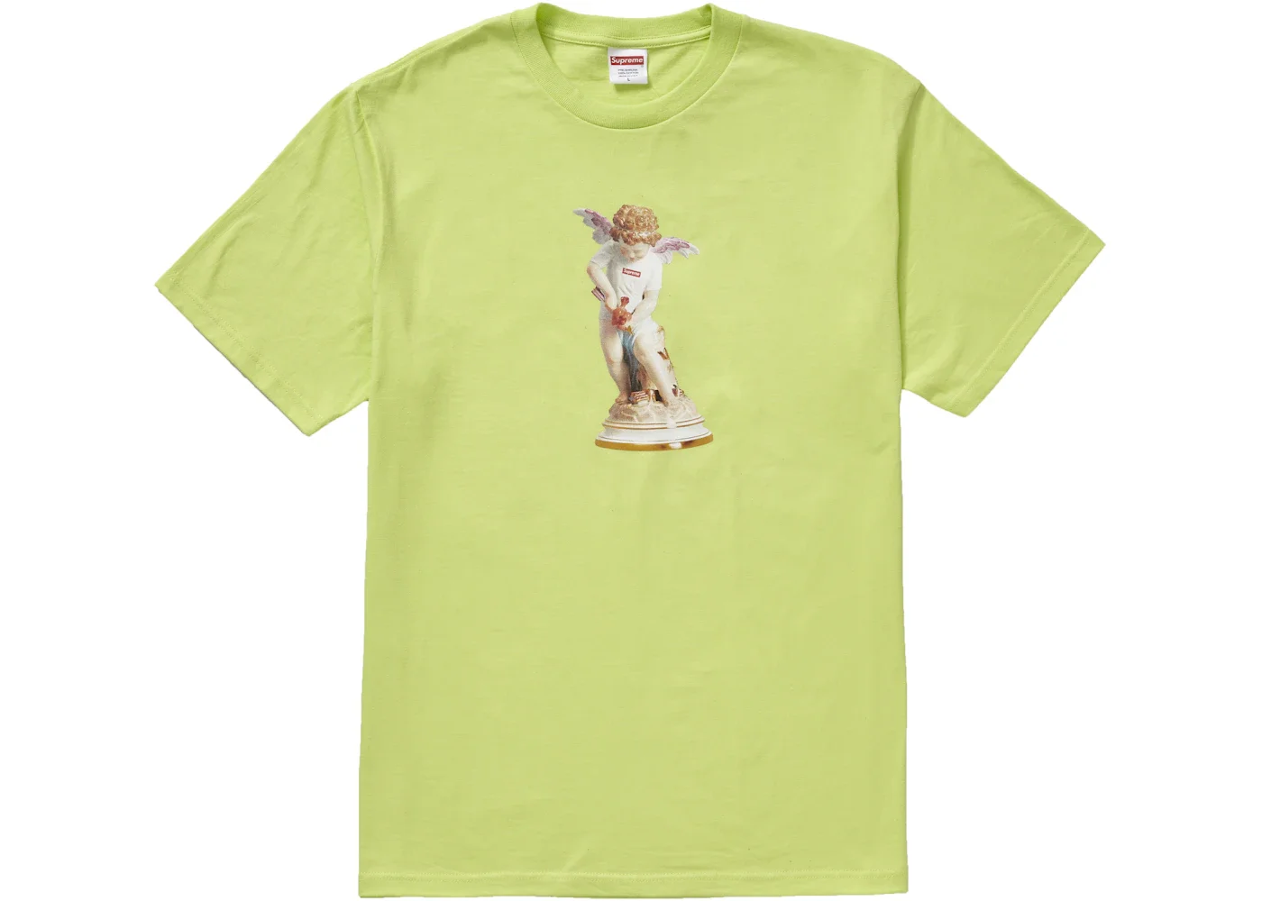 Supreme Cupid Tee Neon Green - 1