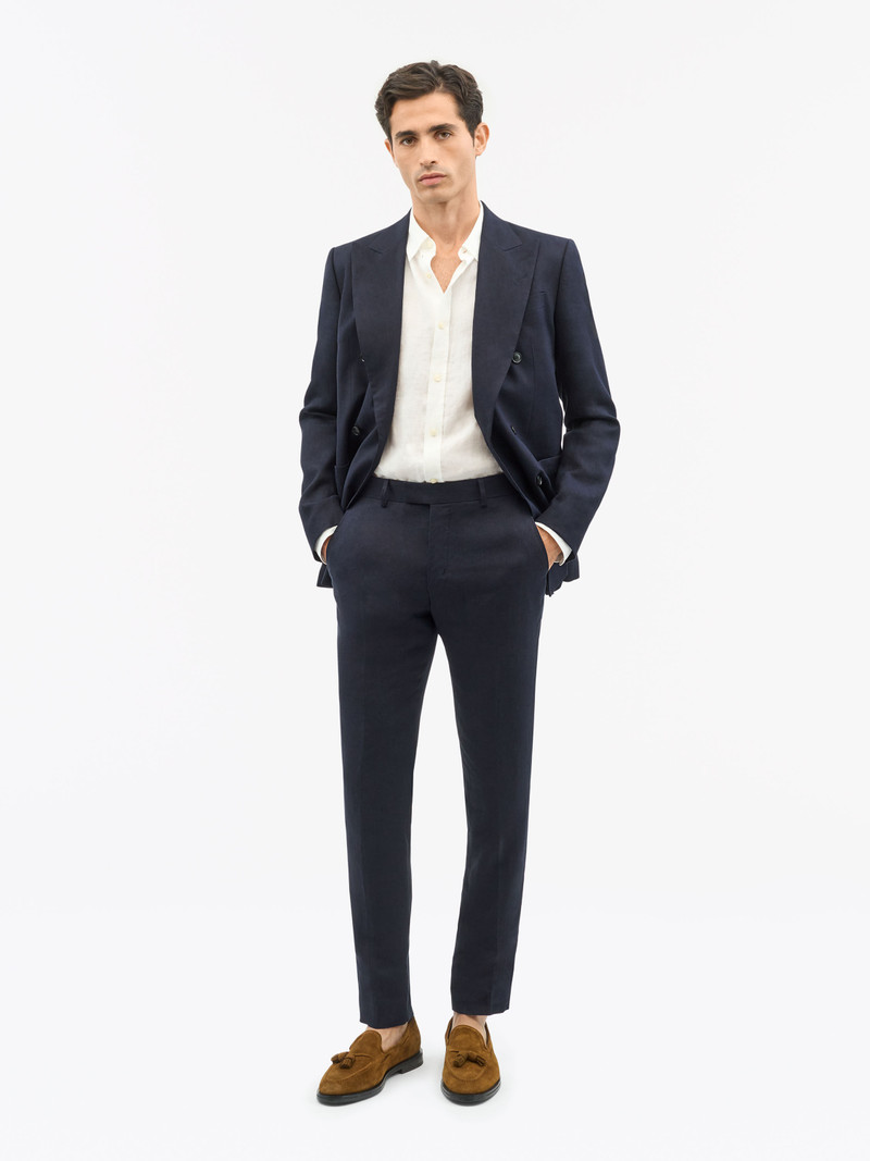 TIGER OF SWEDEN Tenuta Slim-Fit Linen Trousers outlook