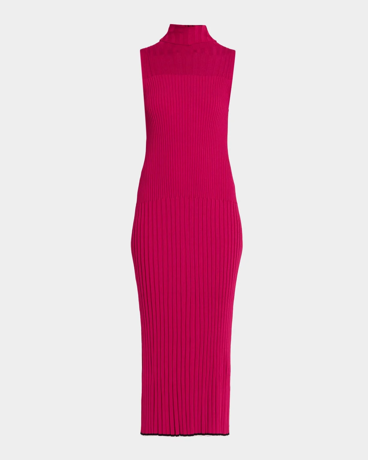 Maia Ribbed Turtleneck Dress - 1