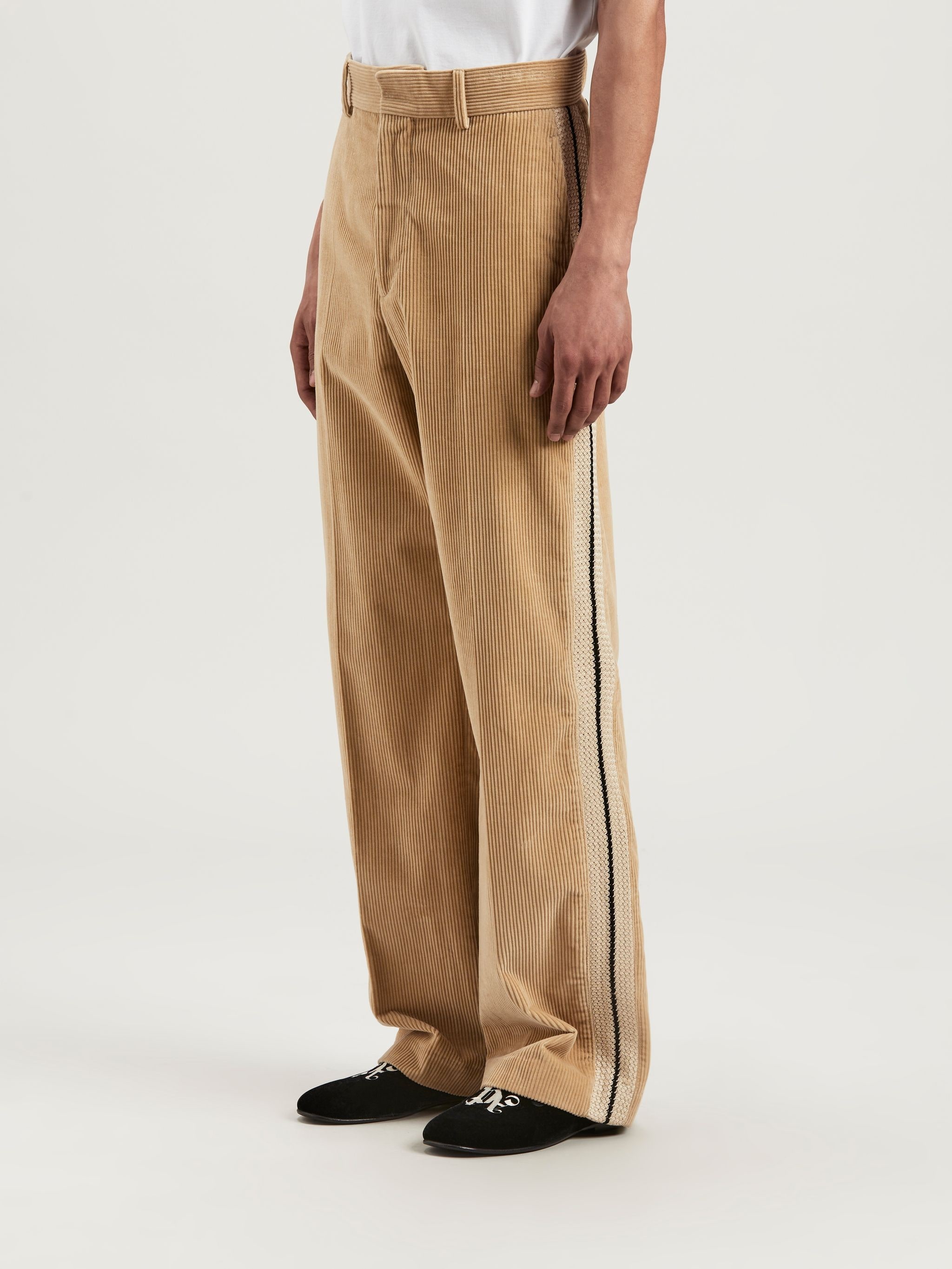Corduroy Suit Tape Pants - 4