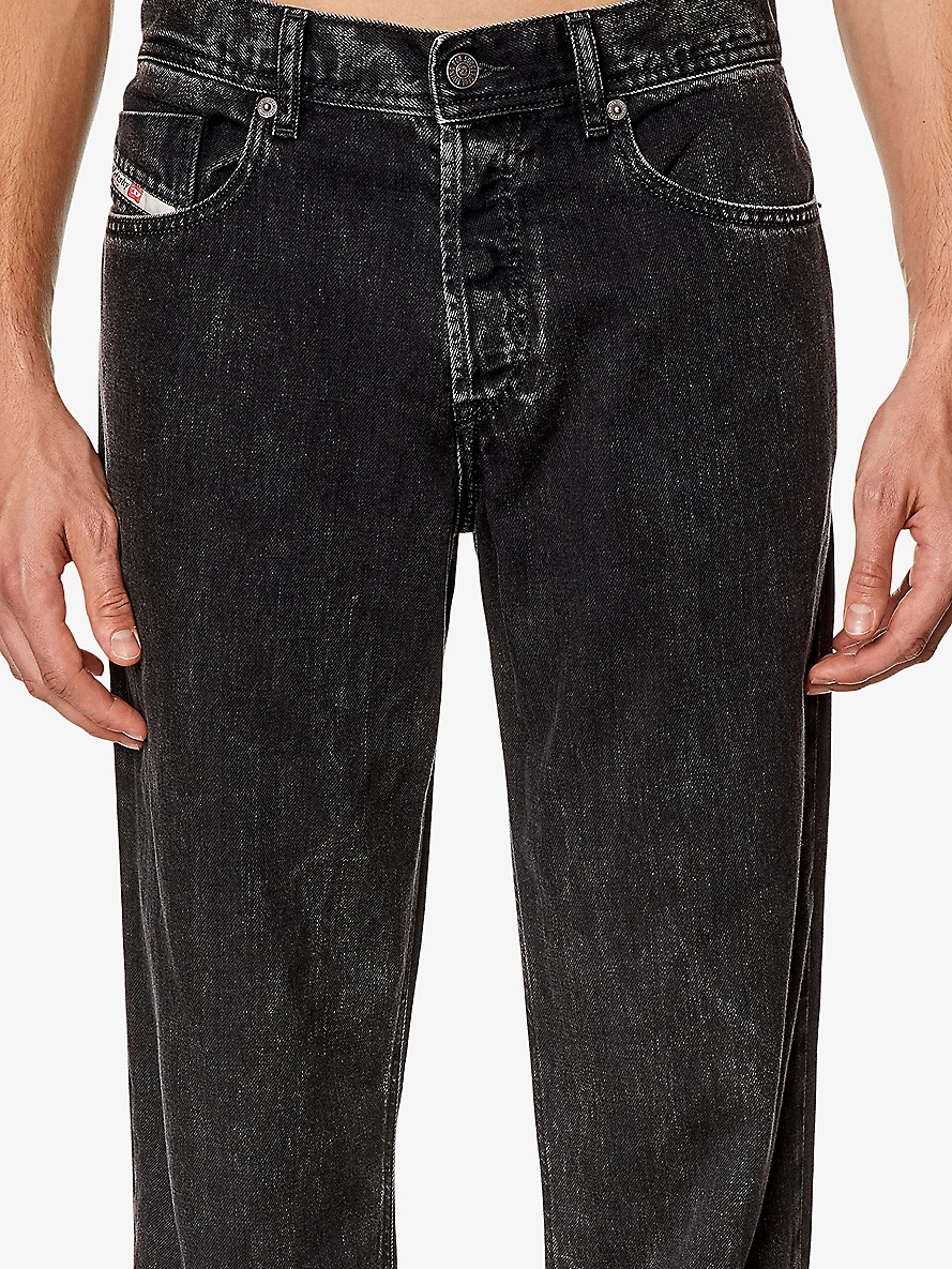 2023 D-Finitive tapered-leg cotton-blend jeans - 5