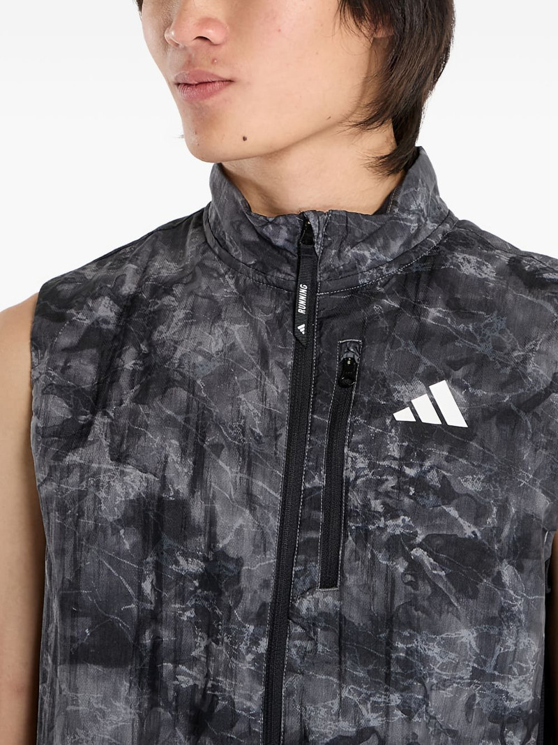 spray dye-effect sleeveless vest 4