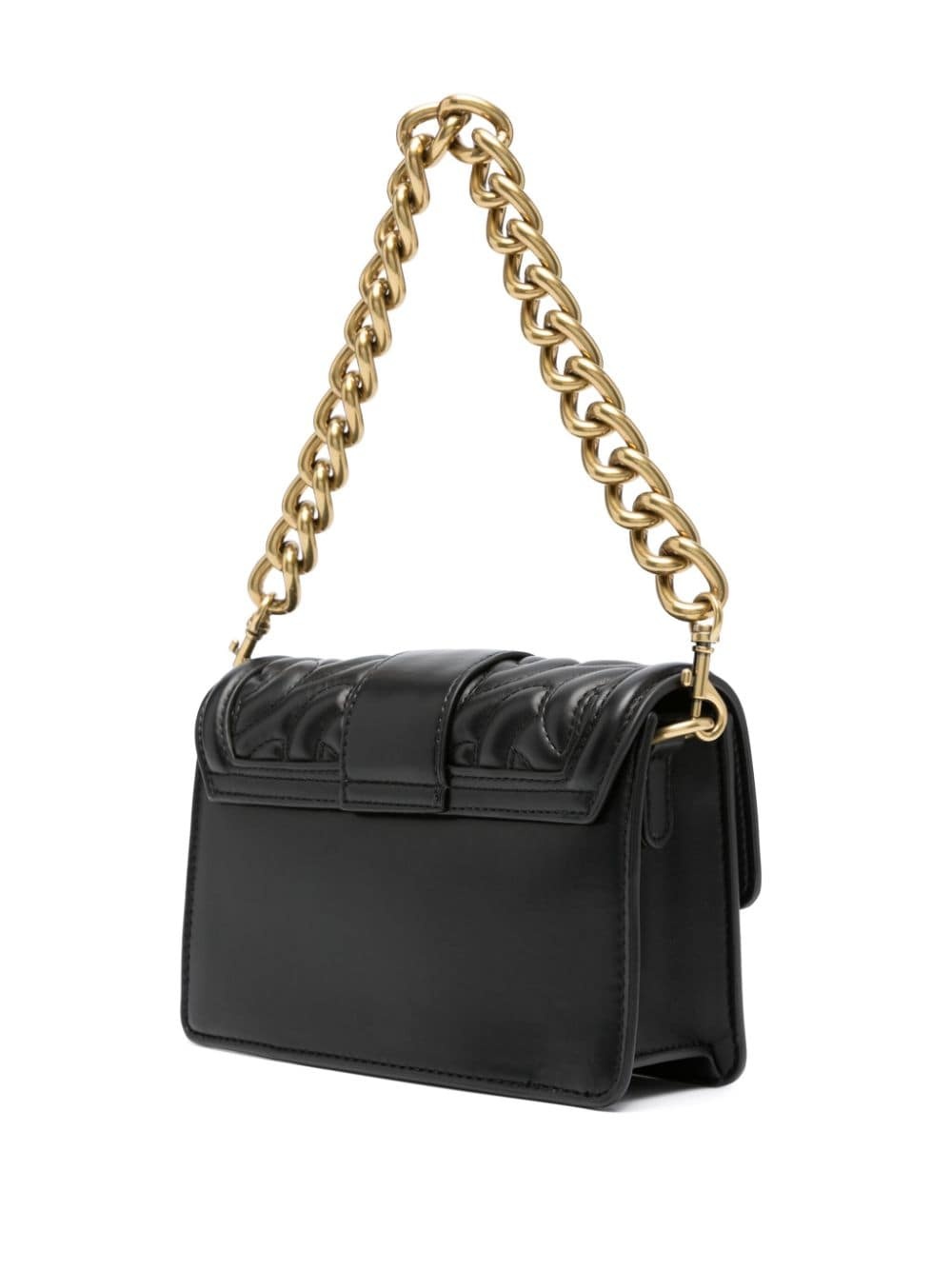Couture logo-plaque shoulder bag - 3