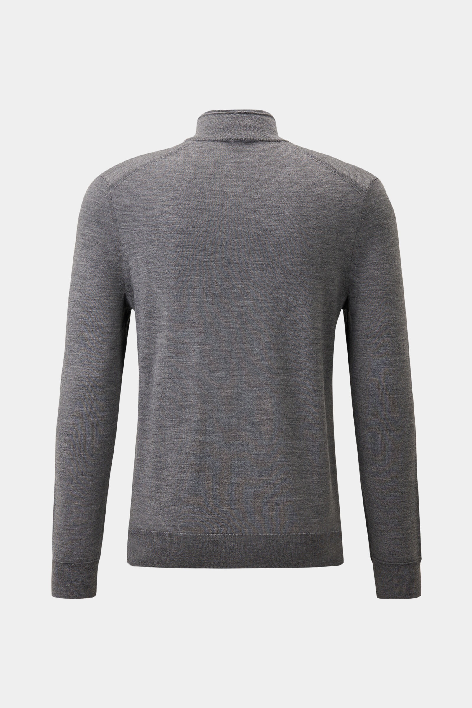 Ouri Half-zippered sweater in Gray - 5