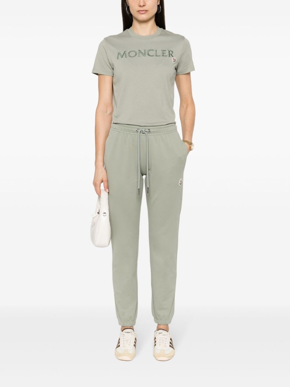 logo-appliquÃ© track pants - 2