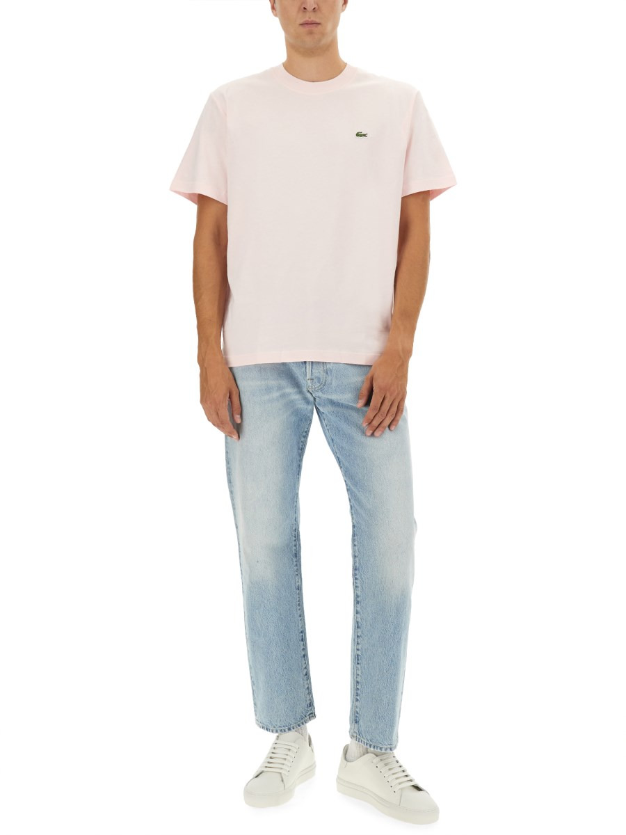 COTTON T-SHIRT WITH EMBROIDERED LOGO - 2