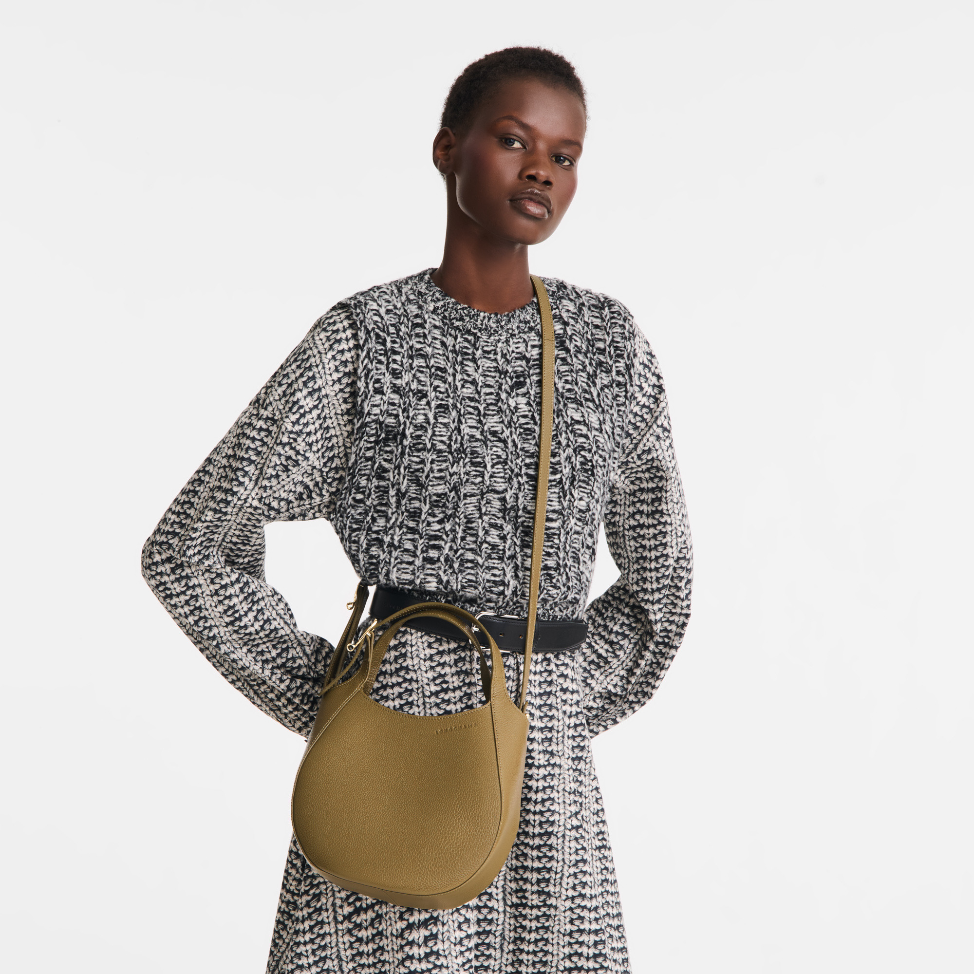Le Foulonné S Handbag Caper - Leather - 2