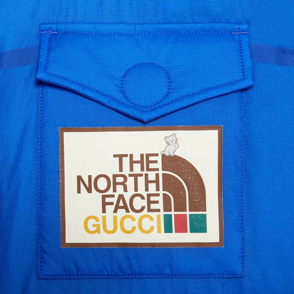 The North Face x Gucci down vest - 5