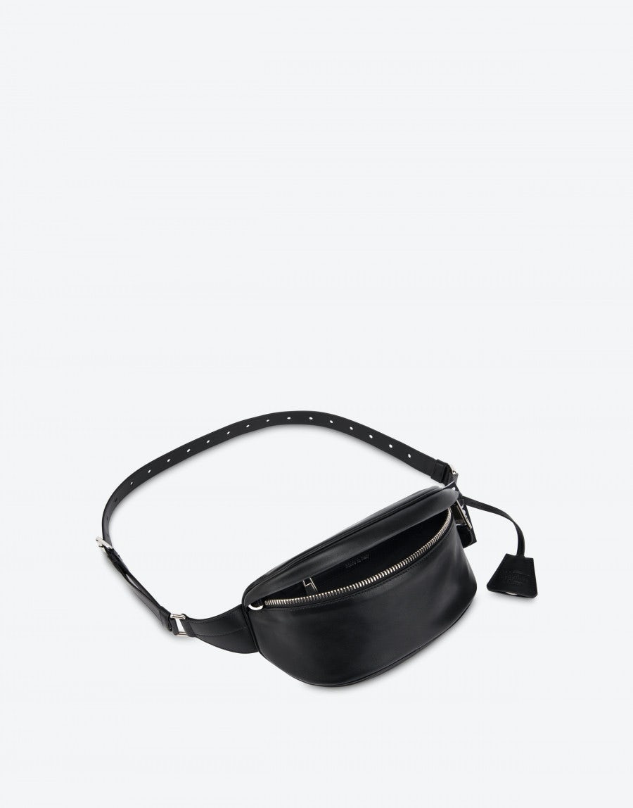 CALFSKIN WAIST BAG MACRO LABEL - 3