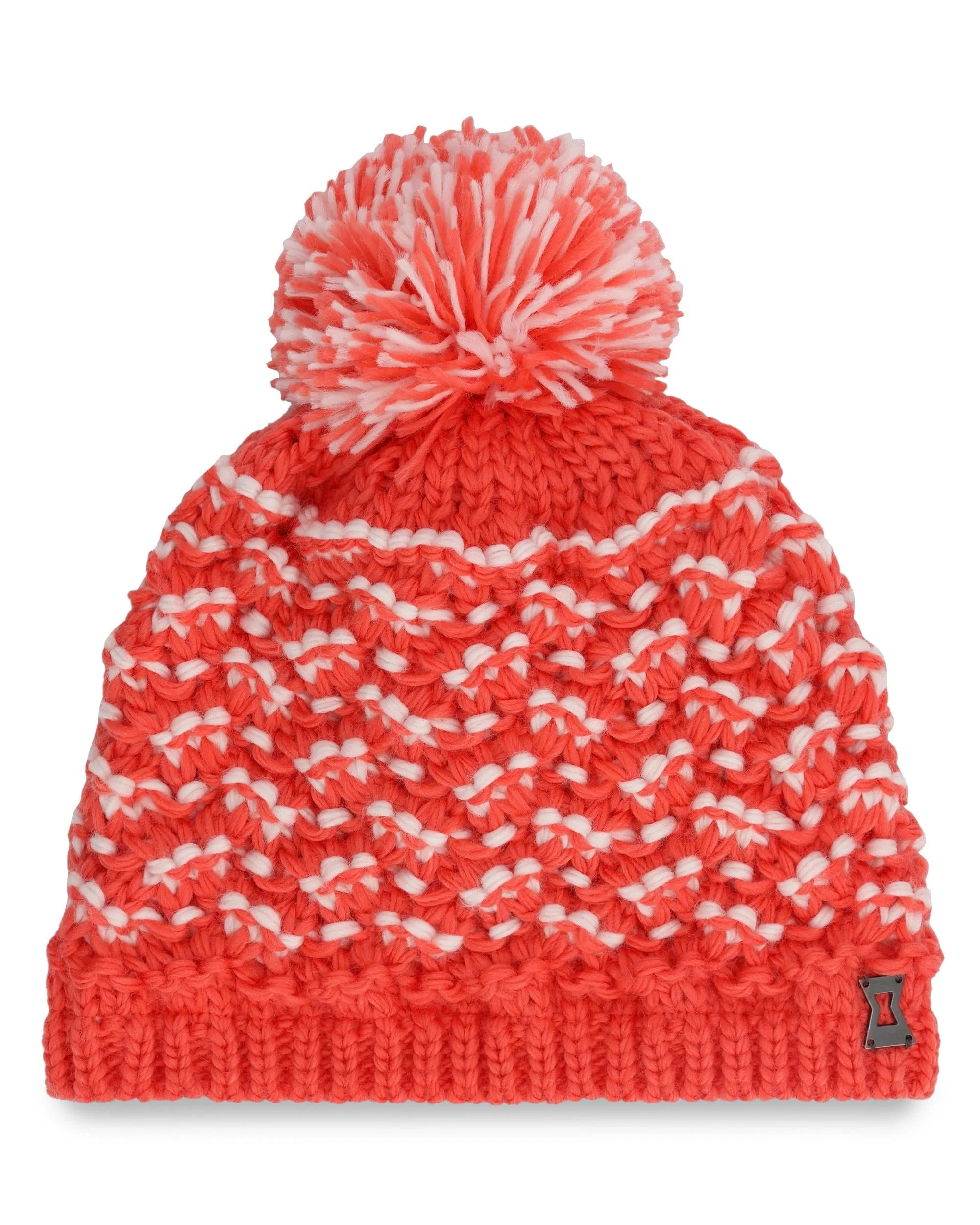 Womens Brrr Berry Beanie - Coral Haze - 1