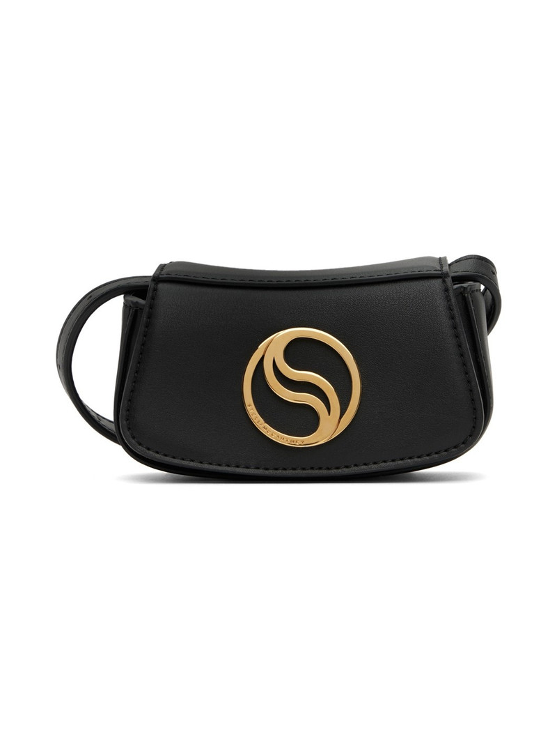 Black Small S-Wave Bag - 1