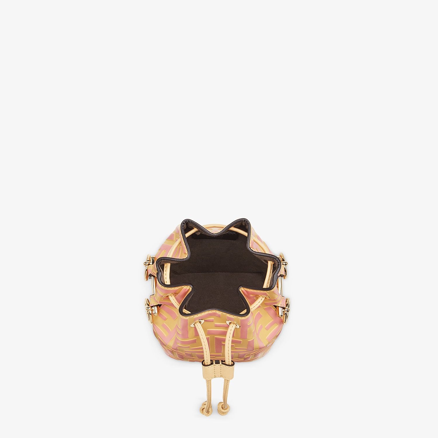 Beige leather mini bag - 4