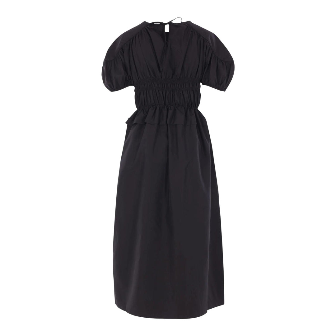 Smocked Bodice Long Dress - 2