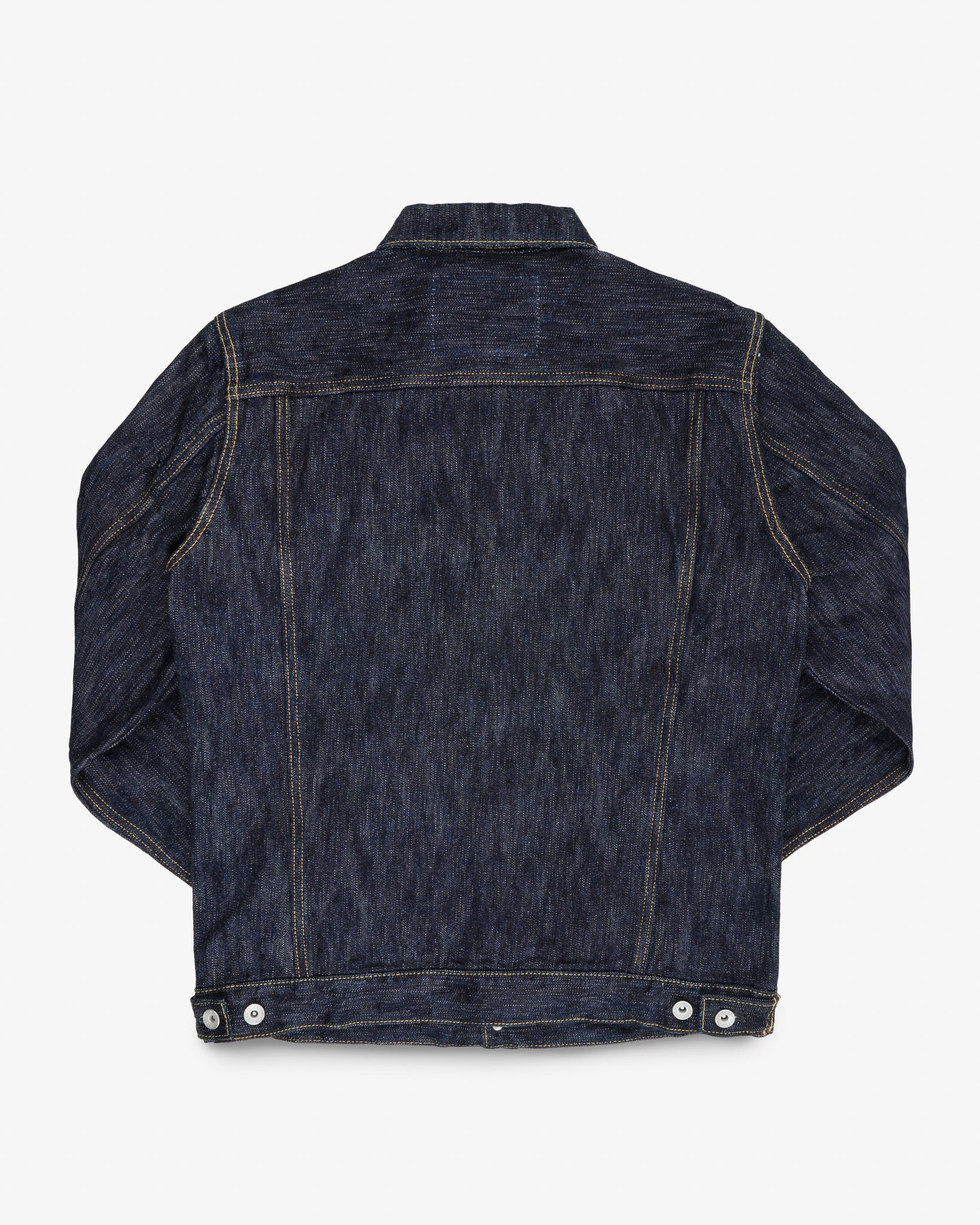 IH-526J-SLB 16oz Slubby Selvedge Denim Type III Jacket - Indigo - 5