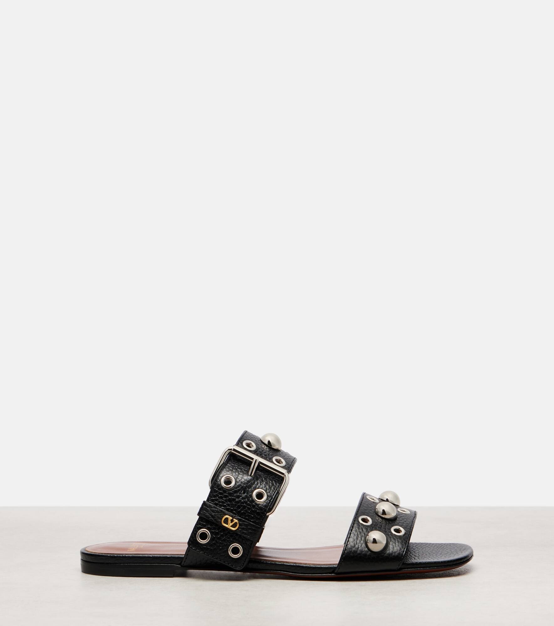Nellcôte embellished leather sandals - 4