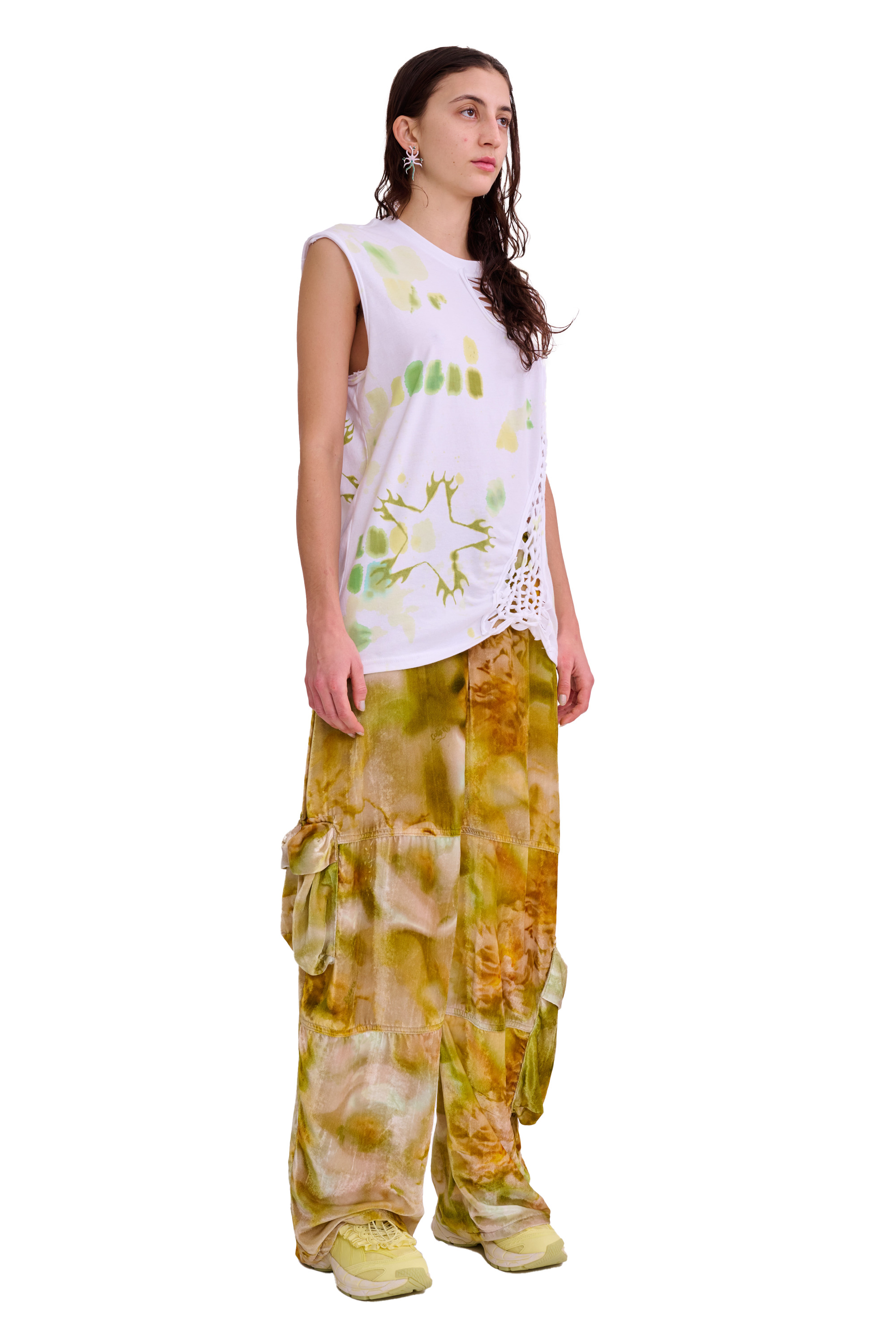 LIME STARBURST TOSH TANK - 5