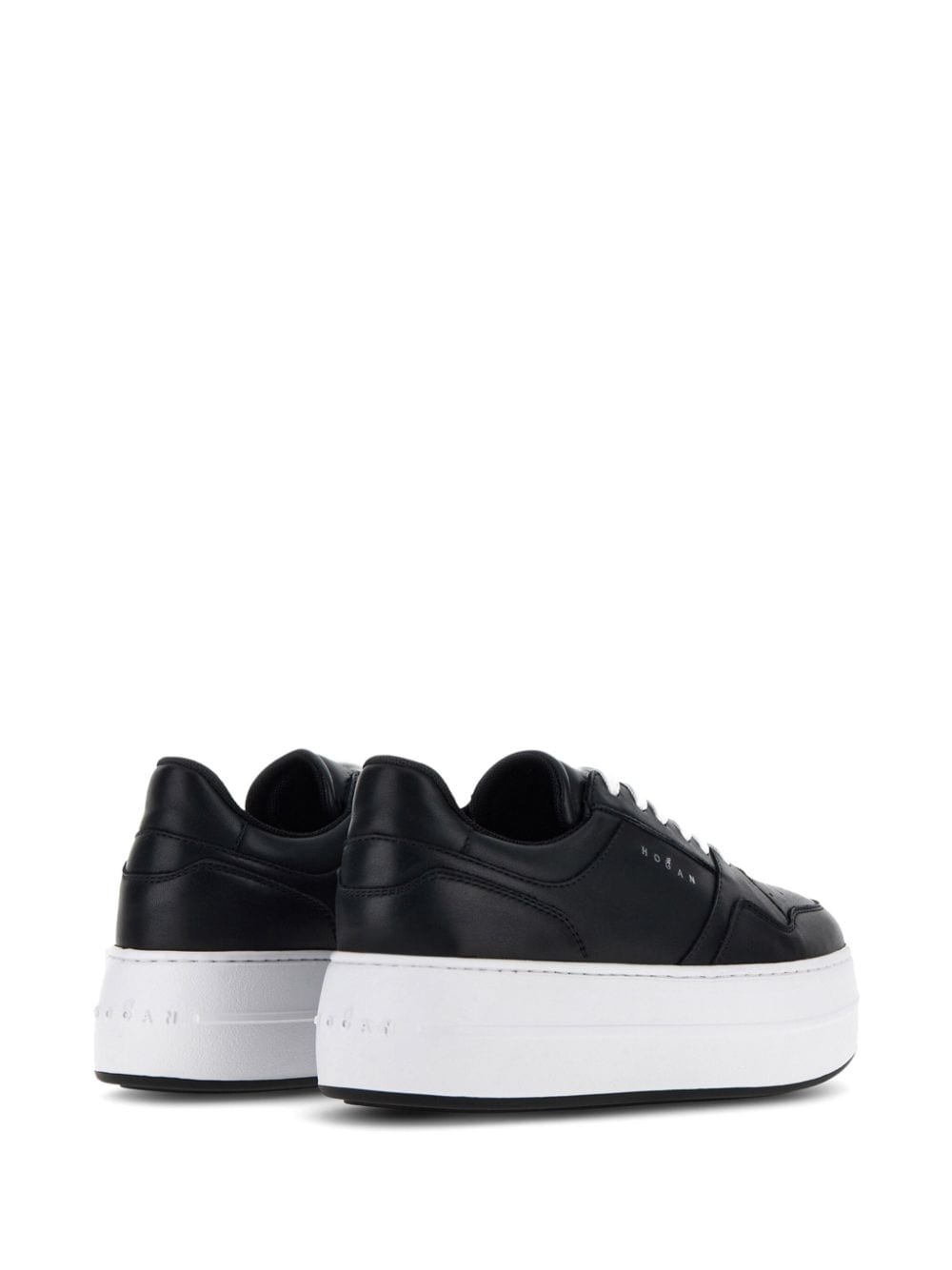 H670 flatform leather sneakers - 3
