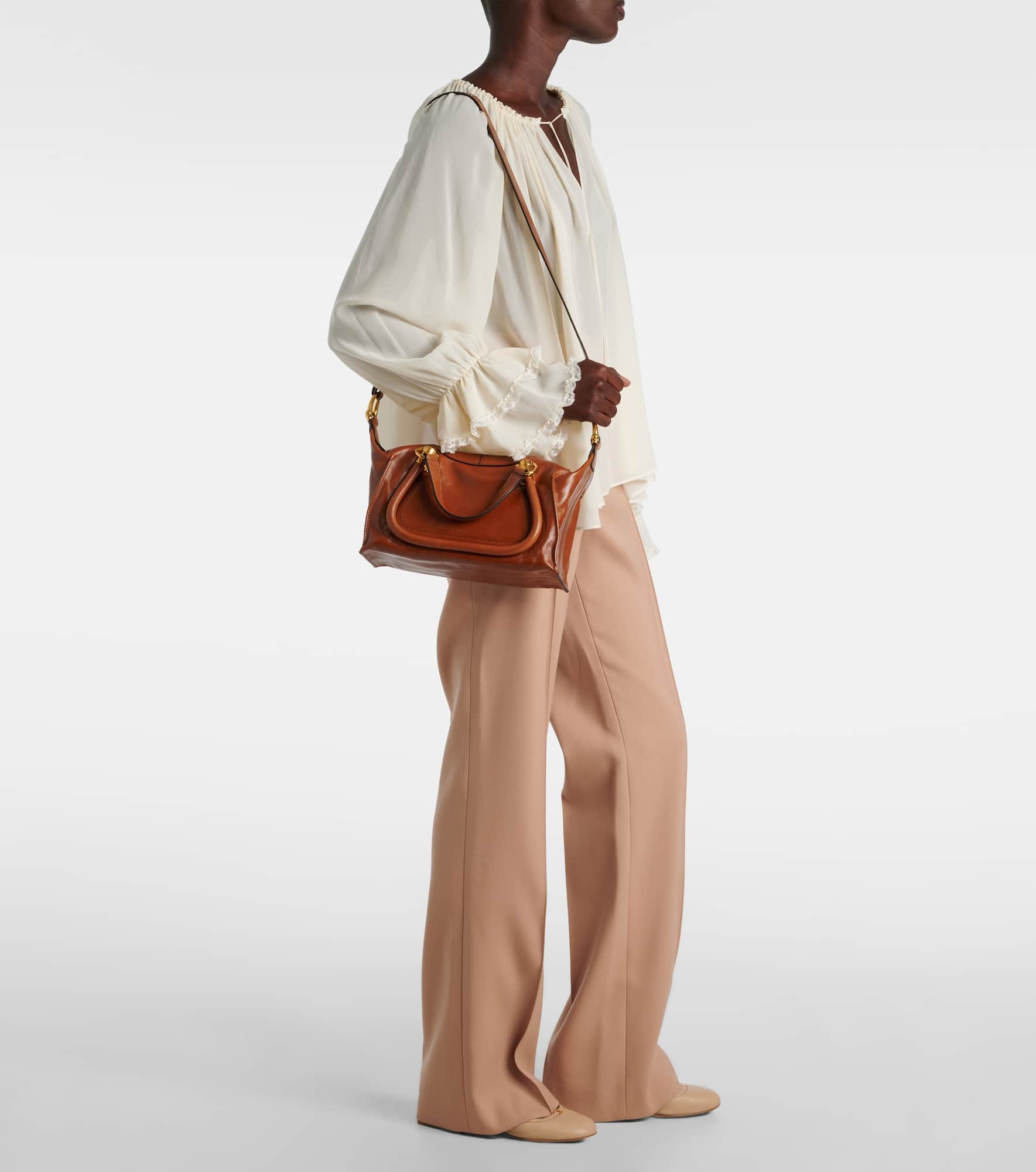 Paraty 24 Small leather tote bag - 5
