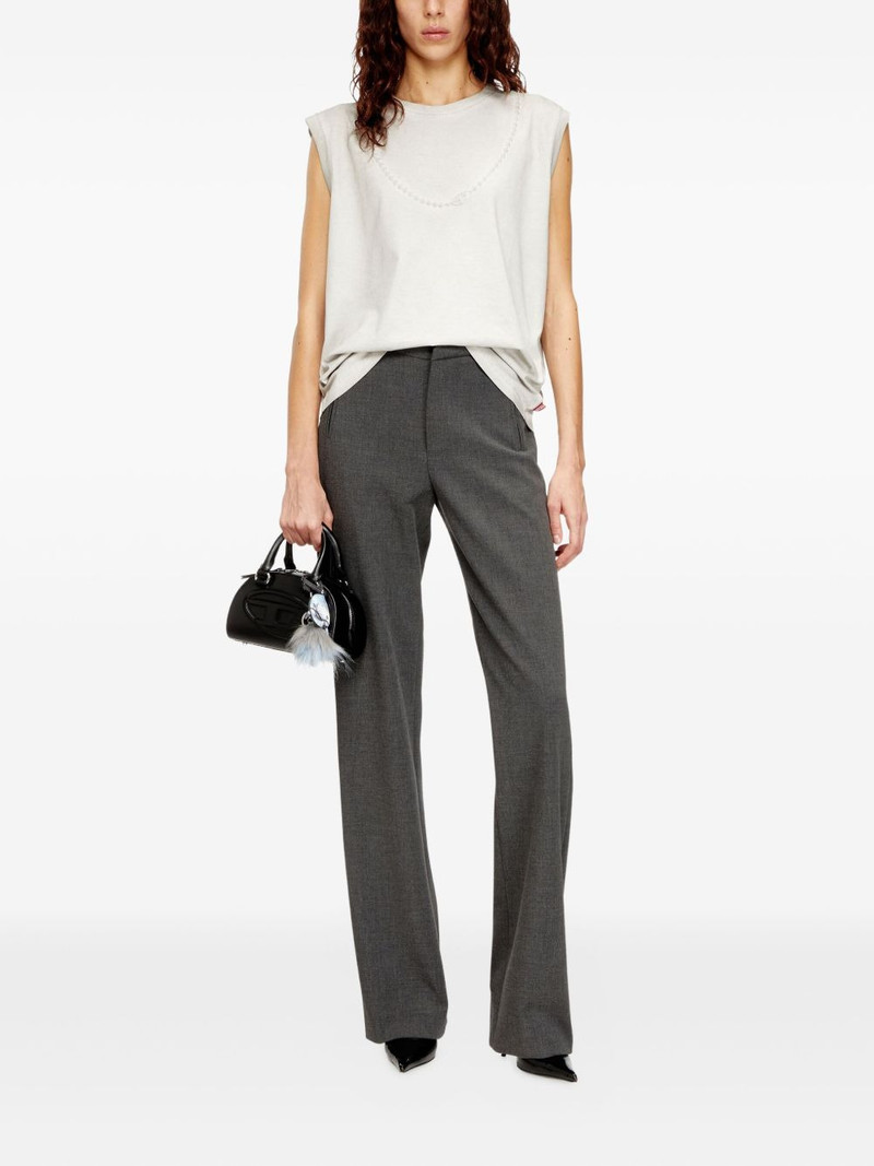 Diesel T-EMBEJ embossed chain sleeveless T-shirt outlook