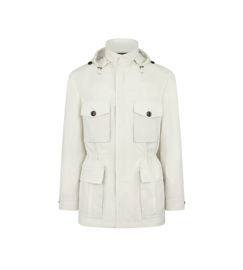 TOM FORD WASHED SILK POPLIN FIELD JACKET outlook
