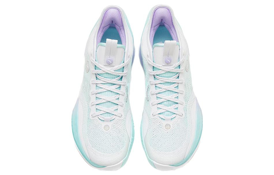 (WMNS) ANTA Three-Pointer Rain 1 'White Teal Green Purple' 922411102S-1 - 4