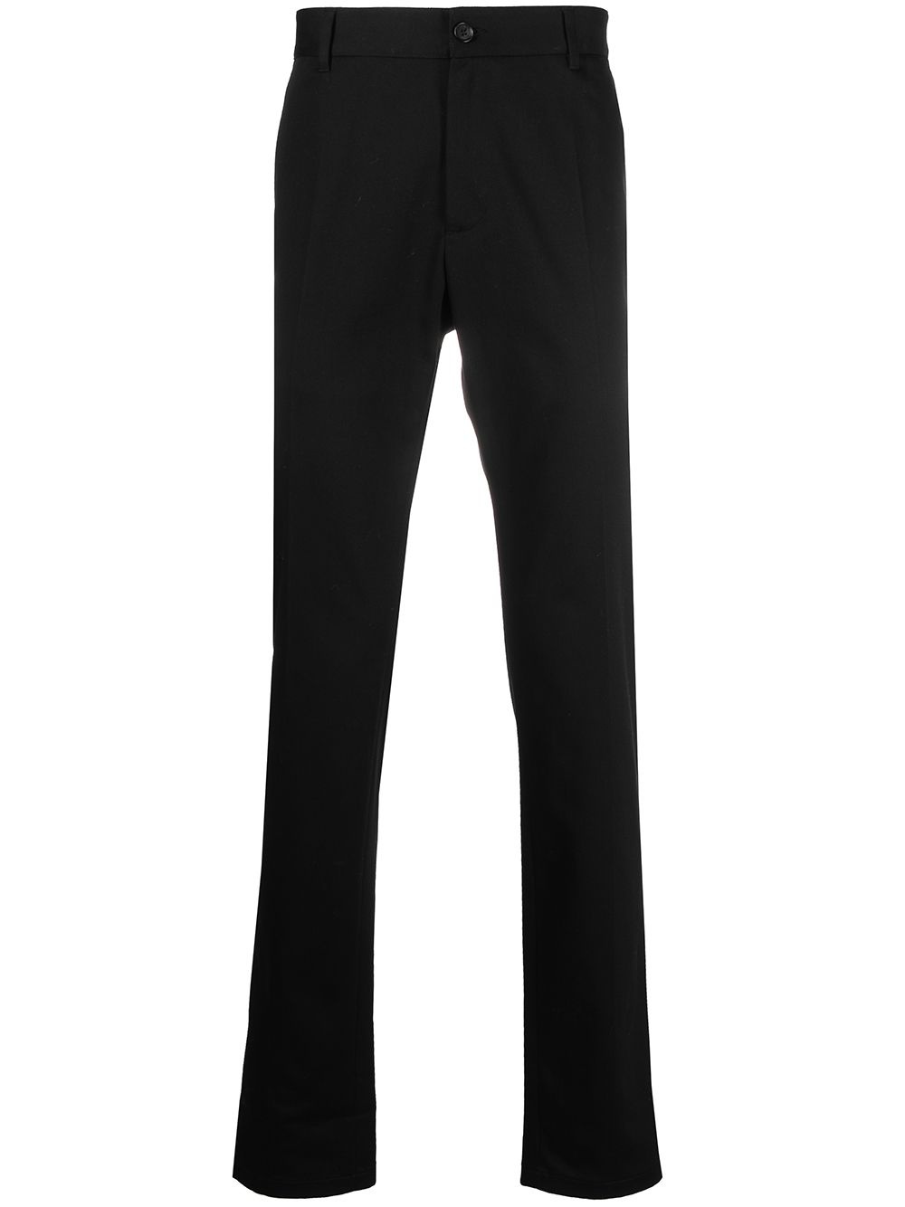 embroidered logo tailored trousers - 1