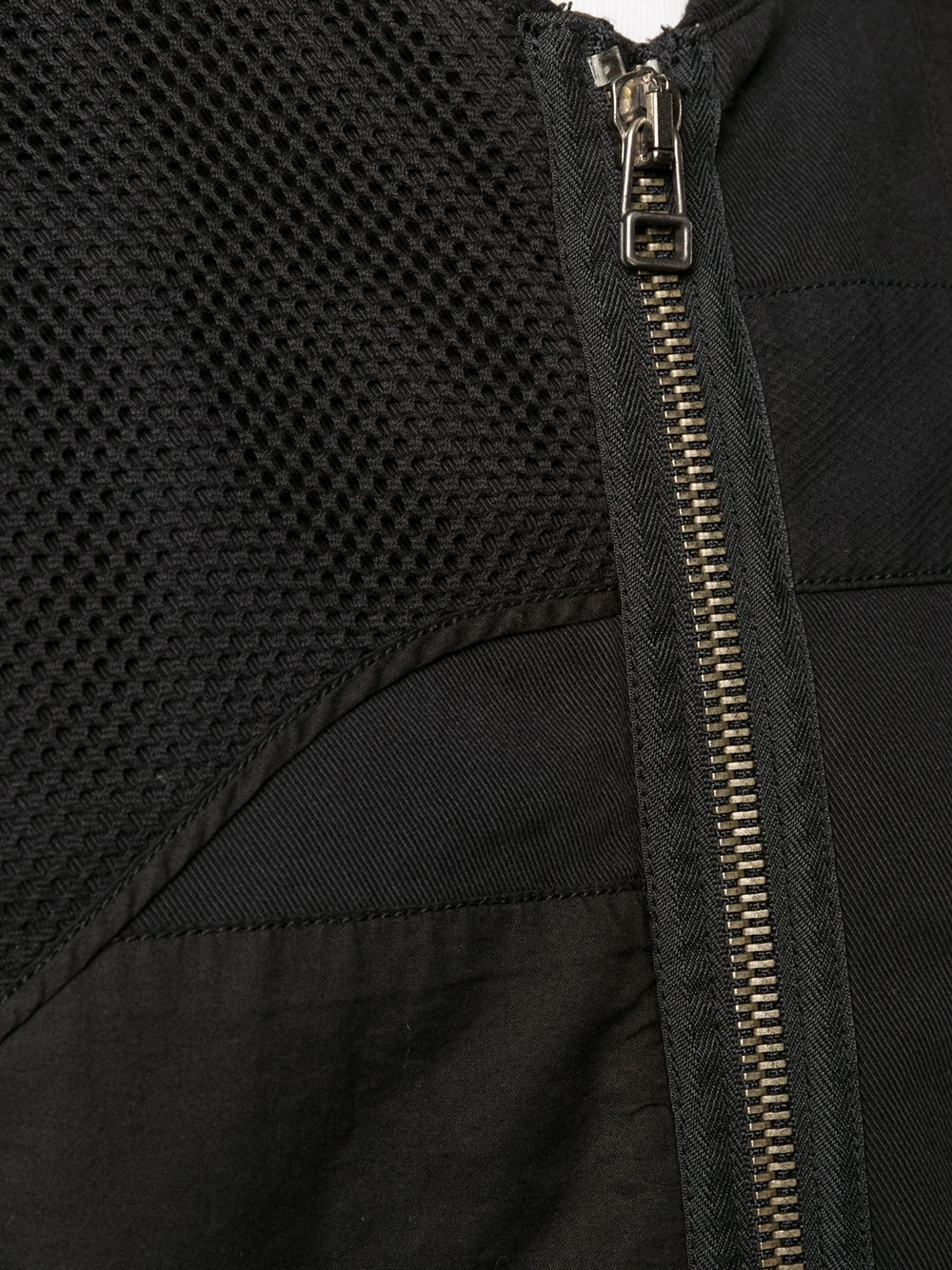 mesh panel bomber jacket - 5