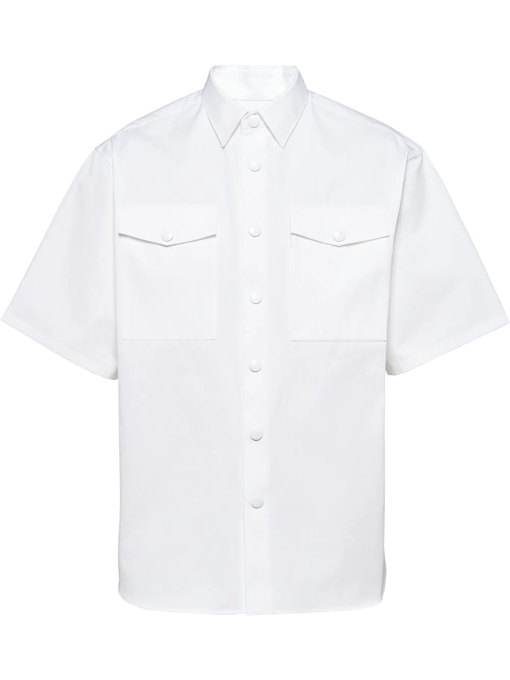 short-sleeve buttoned shirt - 1