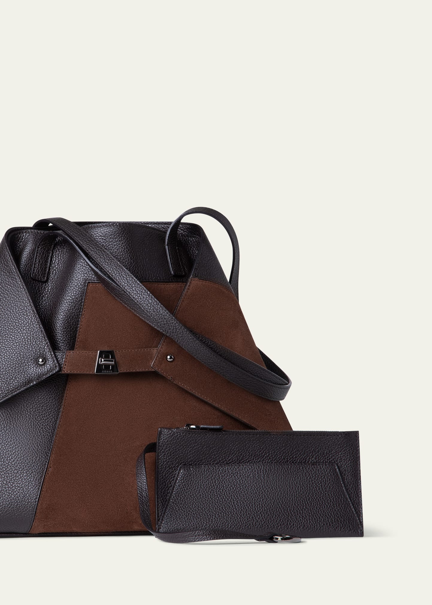 Ai Medium Patchwork Leather Tote Bag - 4