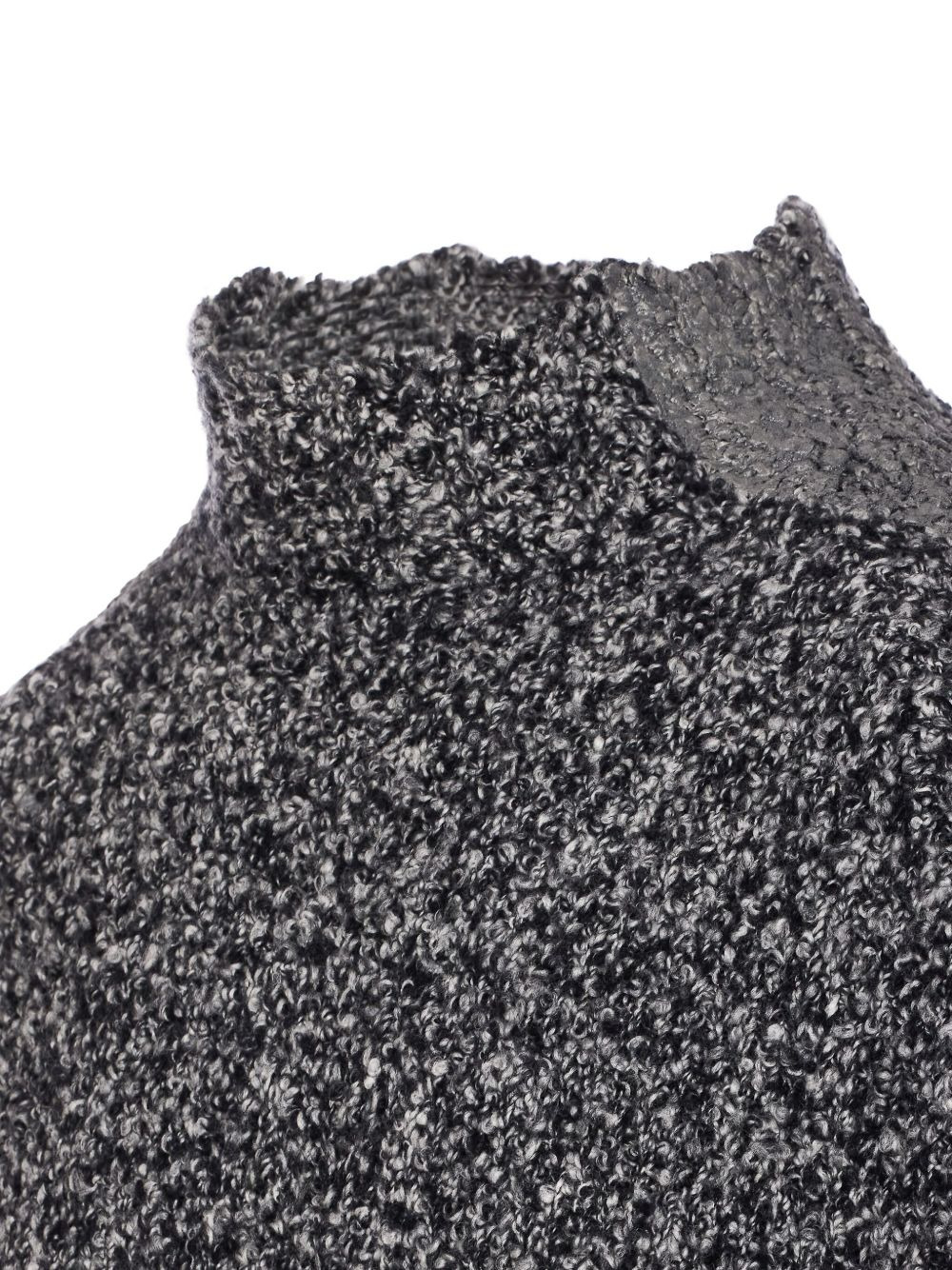 high-neck wool sweater - 3