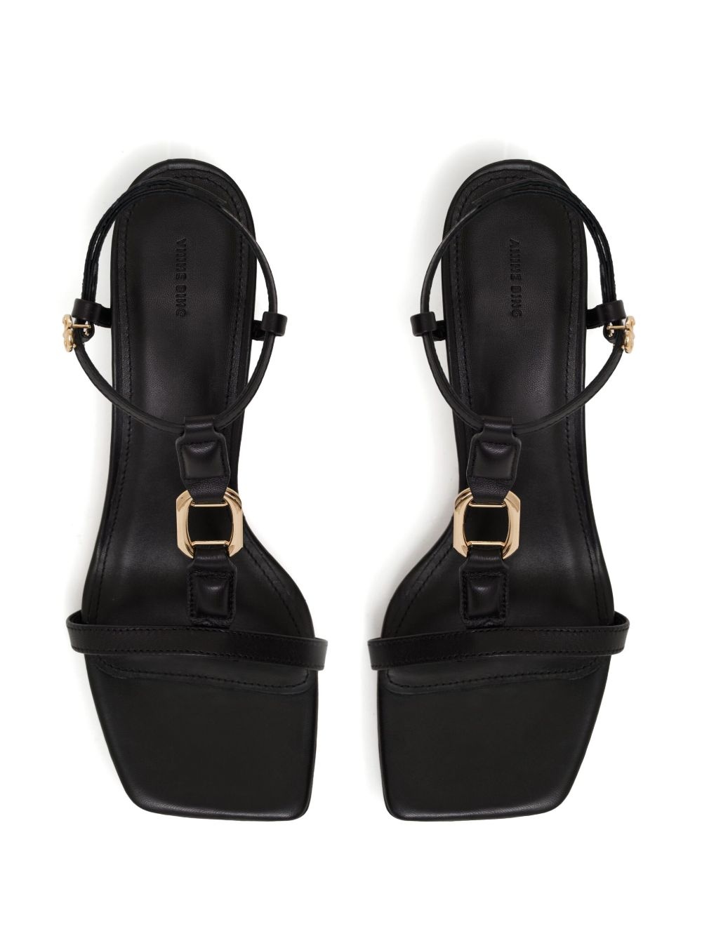 Kiera 50mm square-toe sandals - 3