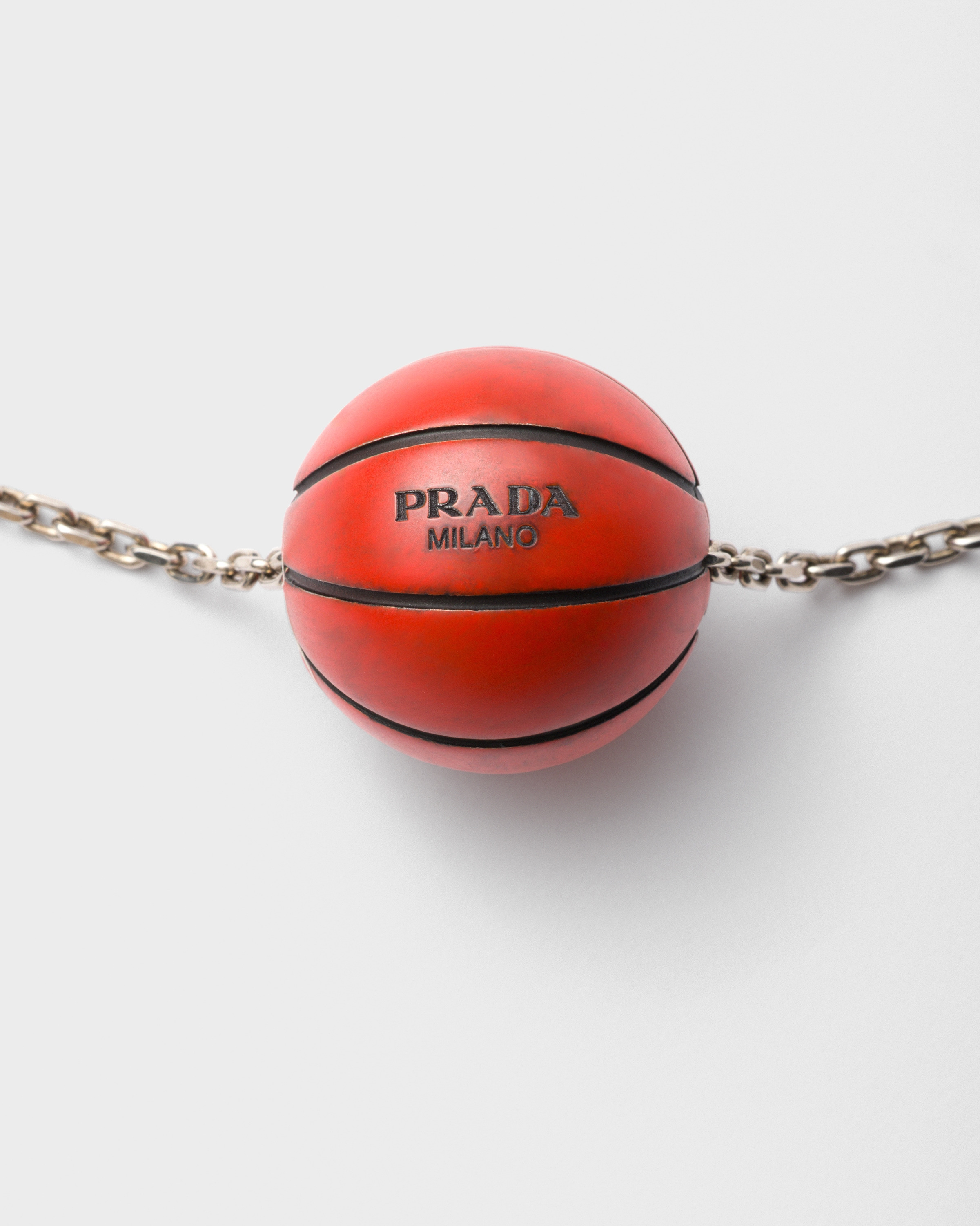 Metal basketball necklace - 2