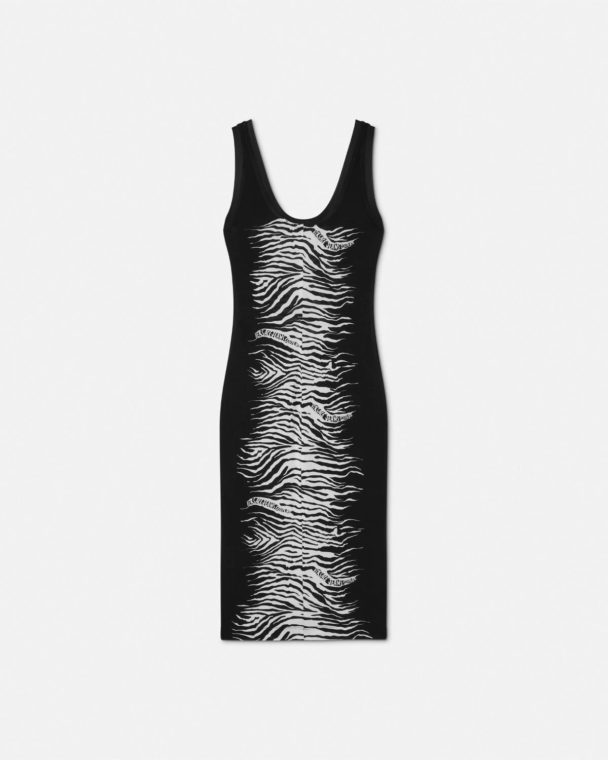 Zebra Slip Midi Dress - 3