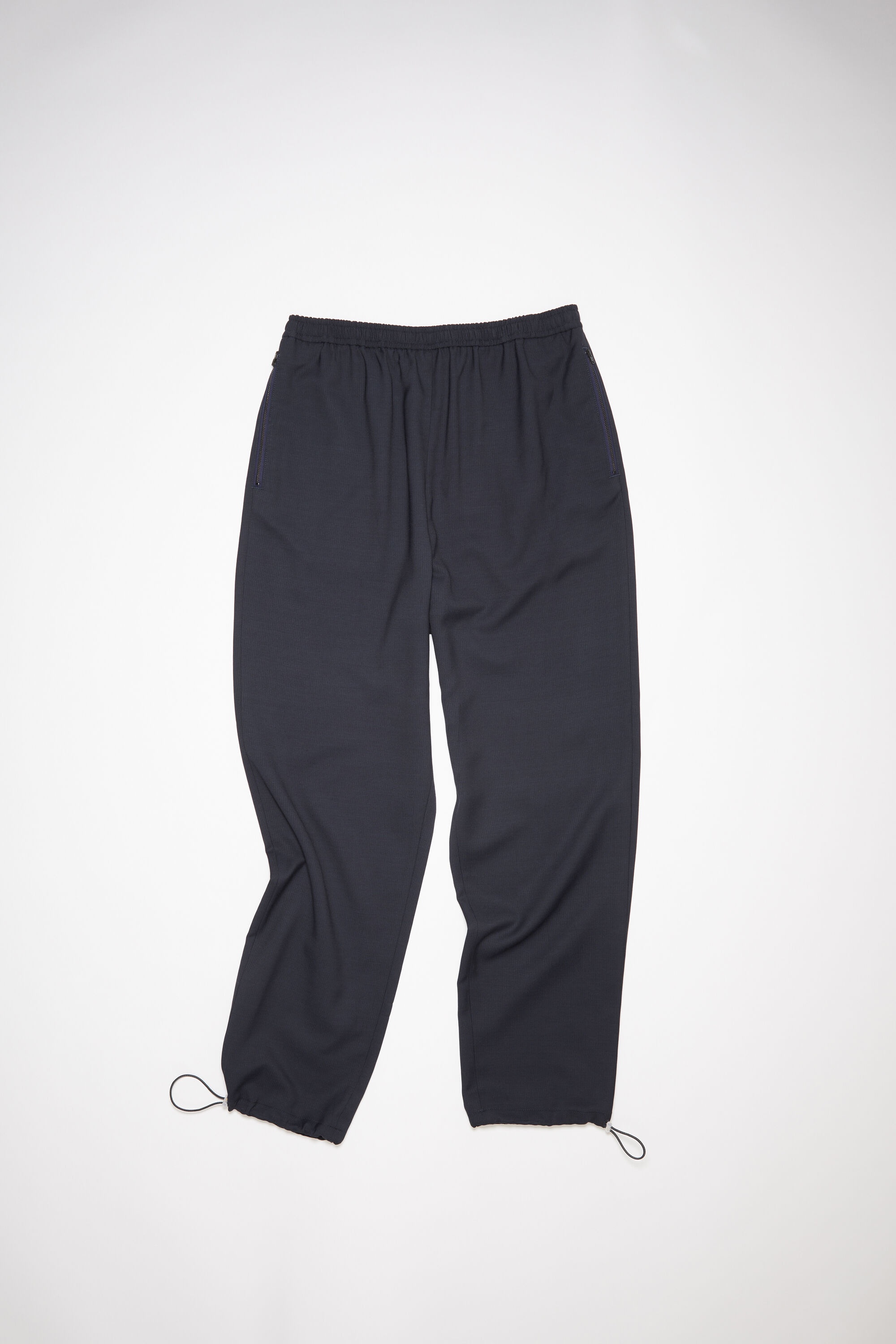 Jacquard trousers - Navy - 6
