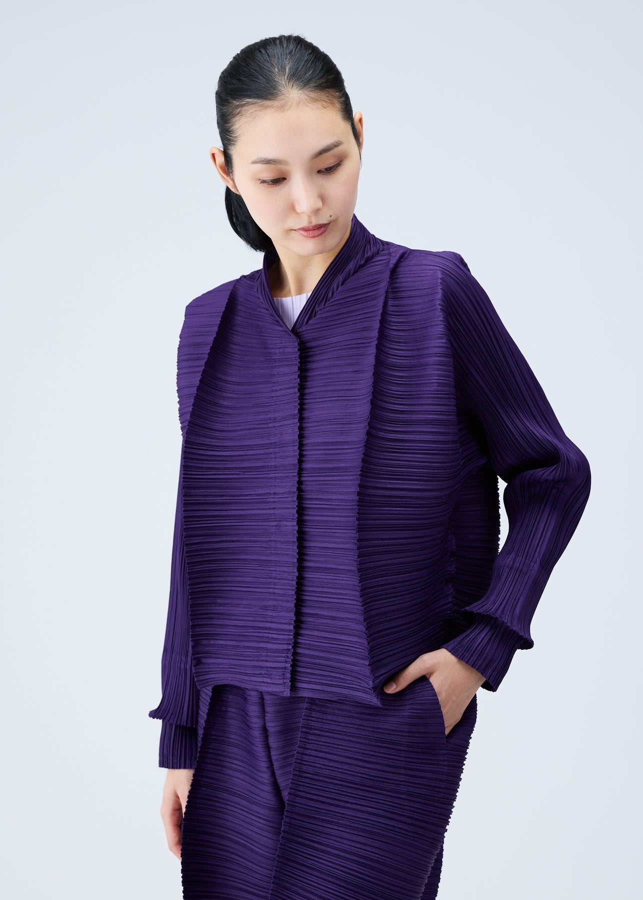 Pleats Please Issey Miyake THICKER BOUNCE JACKET | REVERSIBLE