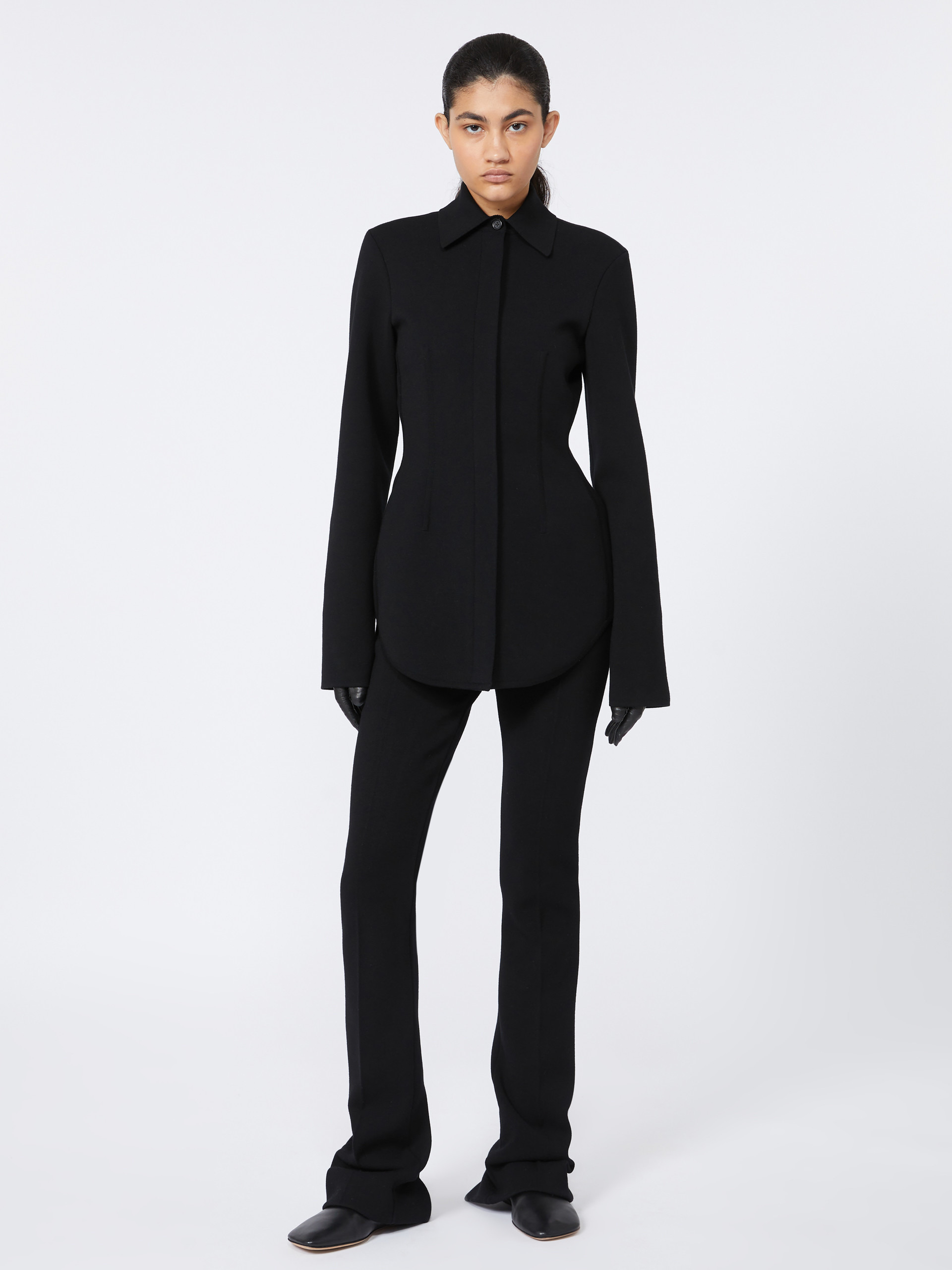 EARRY1 Low-waisted fitted trousers - RUNWAY - 2