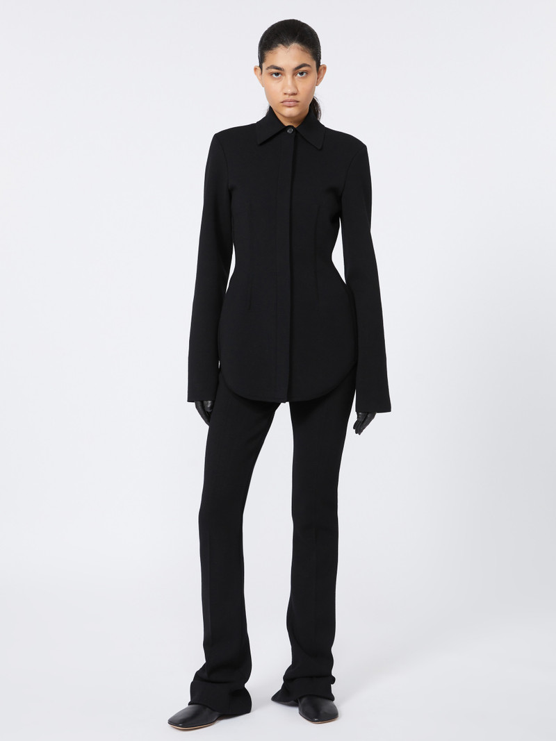 Sportmax EARRY1 Low-waisted fitted trousers - RUNWAY outlook
