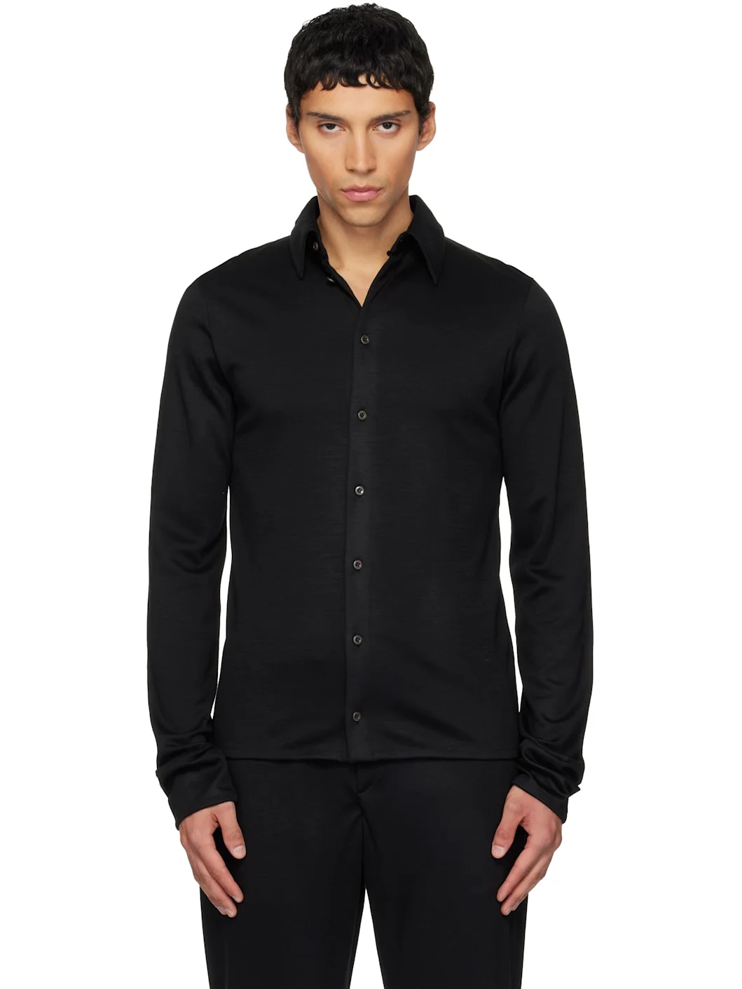 Black Polar Shirt - 1