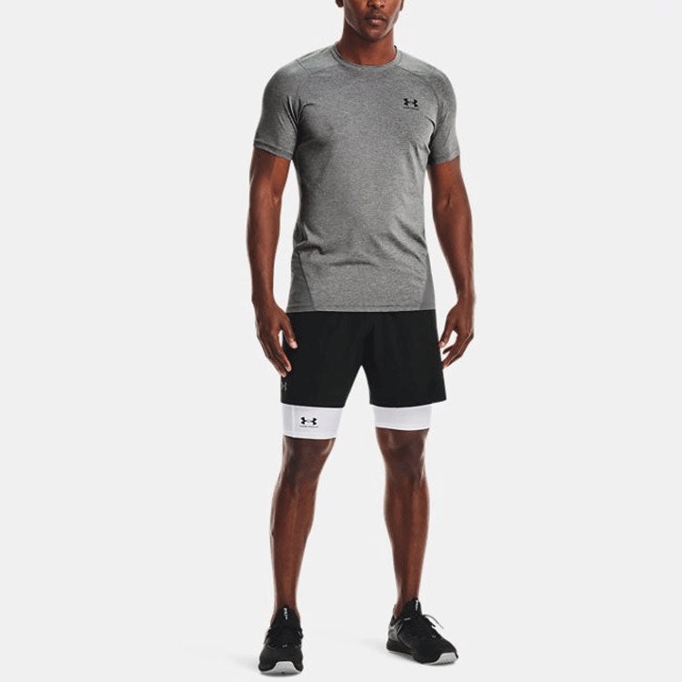 Under Armour HeatGear Pocket Long Shorts 'White' 1361602-100 - 3