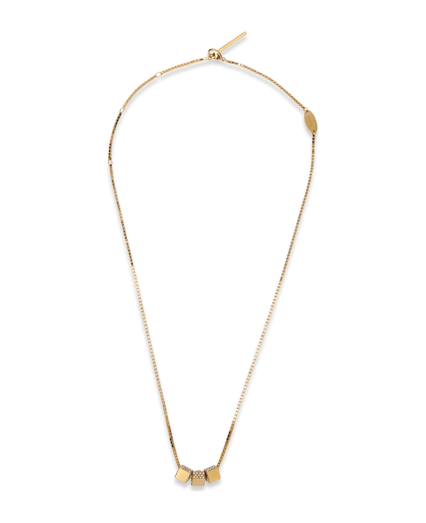 Gold-tone Metal Necklace - 2