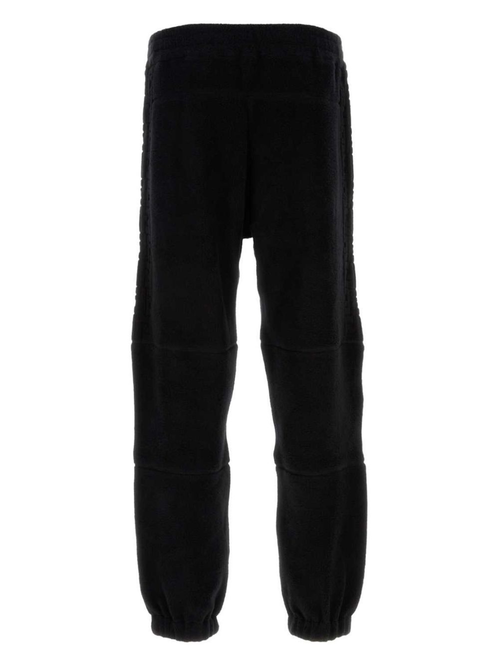 elasticated-waistband terry-cloth track pants - 2