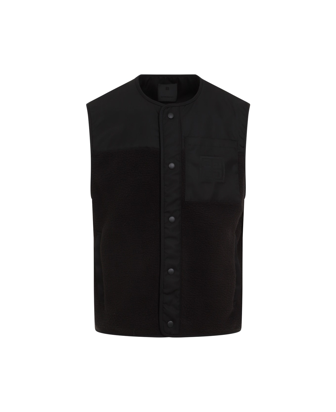 Mix Material Vest 4g Pocket - 2